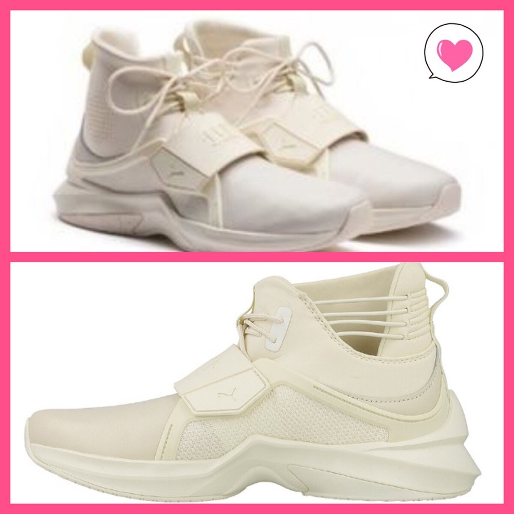 Fenty Rihanna Puma Trainer Hi whisper cream